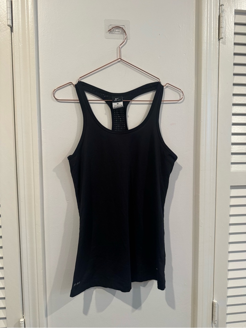 Nike Black Womens Racerback Athletic Tank